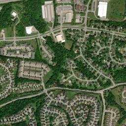 Belinda City Tennessee High Resolution Satellite Map