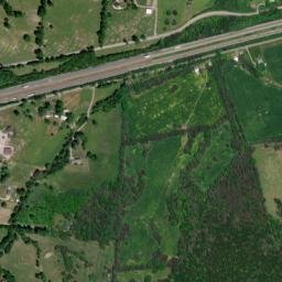 Shaver Town Tennessee High Resolution Satellite Map