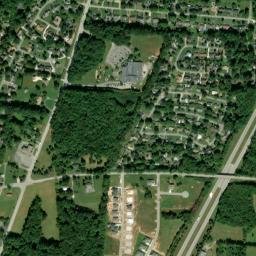 Briargate Tennessee High Resolution Satellite Map