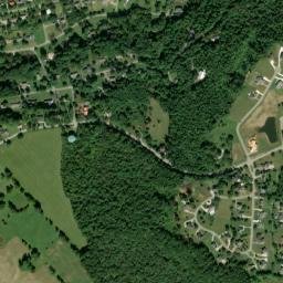 Shenandoah Estates Tennessee High Resolution Satellite Map