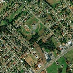 Purkey Estates Tennessee High Resolution Satellite Map