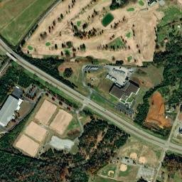 Bluegrass Tennessee High Resolution Satellite Map