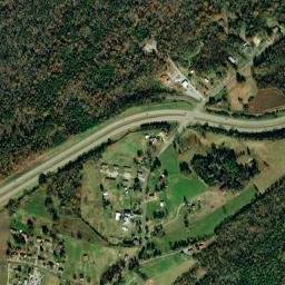 Mapleview Acres Tennessee High Resolution Satellite Map