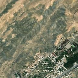 Mazdavand map(satellite map)