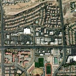 10001 West Park Run Drive Las Vegas NV Satellite Map
