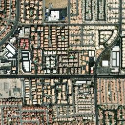 8256-8272 West Charleston Boulevard, Las Vegas, NV High Resolution Satellite Map