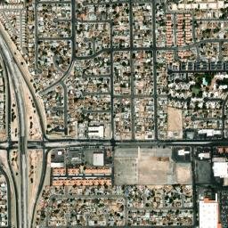 4217 Park Court Las Vegas NV 89110 High Resolution Satellite Map