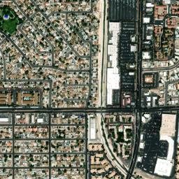 4730-4798 E Charleston Blvd Las Vegas NV 89104 America High Resolution Satellite Map