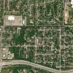 Sand Springs Expressway, Tulsa, OK Satellite Map