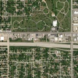 4148 E Admiral Pl Tulsa OK 74115 High Resolution Satellite Map