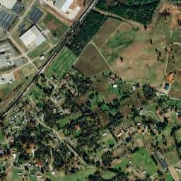 Buell Acres Tennessee High Resolution Satellite Map