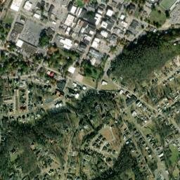 Greeneville map(satellite map)