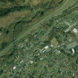 Rock Creek Tennessee High Resolution Satellite Map