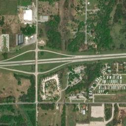 20817-20899 West Wekiwa Road, Sand Springs High Resolution Satellite Map