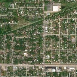 5046 W Admiral Blvd Tulsa Oklahoma High Resolution Satellite Map