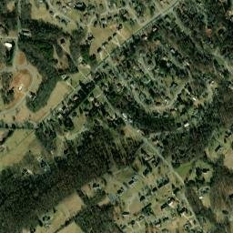 Tanglewood Estates Tennessee High Resolution Satellite Map