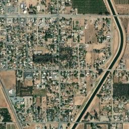 Abilene California High Resolution Satellite Map