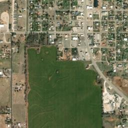 303-335 South Main Street, Seiling, OK  High Resolution Satellite Map