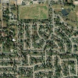 12312 East 13th Place Tulsa OK High Resolution Satellite Map