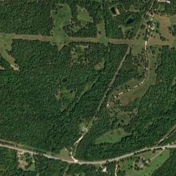 Twin Bridges Arkansas High Resolution Satellite Map