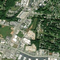 Tanglewood Tennessee High Resolution Satellite Map