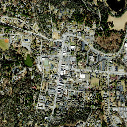 Blowing Rock map(satellite map)
