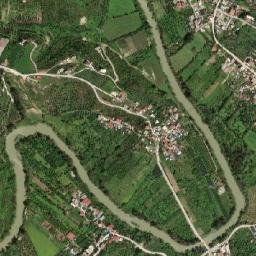 Balıklıdere map(satellite map)