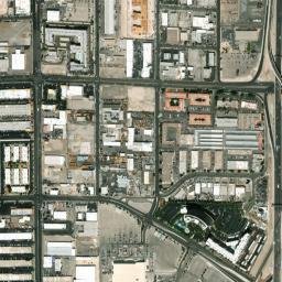 3850 Pioneer Ave Las Vegas NV High Resolution Satellite Map