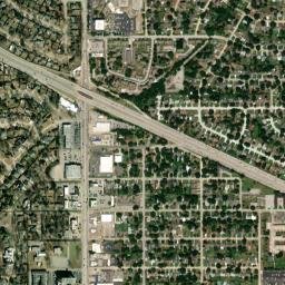 Tulsa County map(satellite map)
