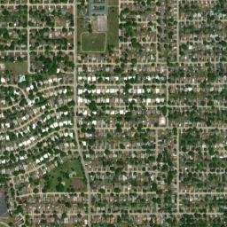 2725 South Hudson Place, Tulsa, OK 74114 High Resolution Satellite Map