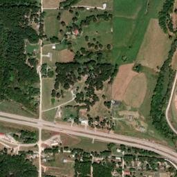 Hartwell Arkansas High Resolution Satellite Map