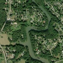 East Lake Estates Tennessee High Resolution Satellite Map