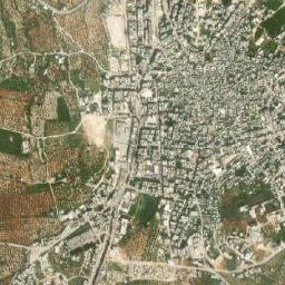 Kafr Takhārīm map(satellite map)