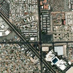 5011-5027 Boulder Highway, Las Vegas, NV High Resolution Satellite Map