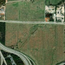 Fulbright Expressway & Interstate 540 High Resolution Satellite Map