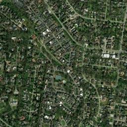 Elder Place / Estes Road, Nashville, Tennessee High Resolution Satellite Map