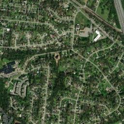 707 Old Glenrose Avenue Nashville TN High Resolution Satellite Map
