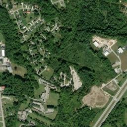 Southtown Village Tennessee High Resolution Satellite Map