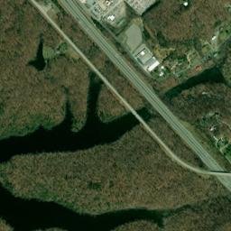 Hillwood Estates Tennessee High Resolution Satellite Map