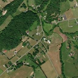 Deep Springs Tennessee High Resolution Satellite Map