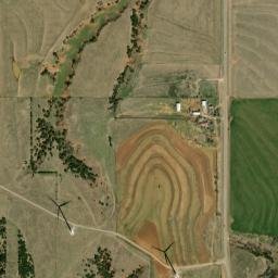 US-183 Seiling, Oklahoma Satellite Map