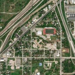 Red Fork Expressway Tulsa OK 74107 High Resolution Satellite Map