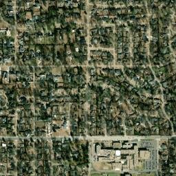 2720 East 41st Street, Tulsa, OK 74105 High Resolution Satellite Map