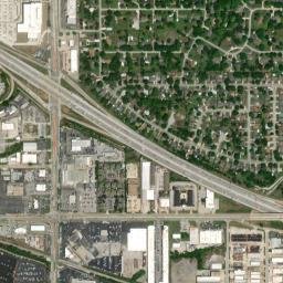 3637 South Memorial Drive, Tulsa, OK High Resolution Satellite Map