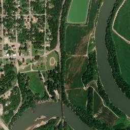 Black Rock Arkansas High Resolution Satellite Map