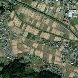 Shiojiri map(satellite map)