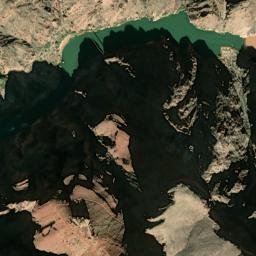 Grand Canyon National Park South Entrance Road Grand Canyon V High Resolution Satellite Map