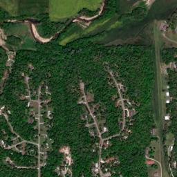 Wedington Woods Arkansas High Resolution Satellite Map