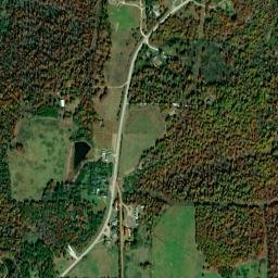 Compton Arkansas High Resolution Satellite Map