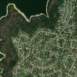 Priest Lake Park Tennessee High Resolution Satellite Map